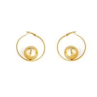 Women's Fashion Solid Color Alloy Earrings Necklace Plating No Inlaid Stud Earrings main image 6