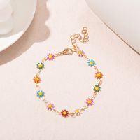 Women's Fashion Beach Star Heart Flowers Alloy Anklet Beads As Picture main image 7
