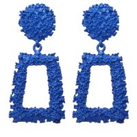 Han Zhishang Europe Et En Amérique Croix Frontière Nouveau Boucles D'oreilles Creative Exagérer Unique Punk Style Géométrique Couleur Boucles D'oreilles Pour Les Femmes sku image 3