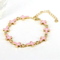 Novelty Cross Copper Plating Bracelets sku image 8