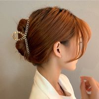 Fashion Barrettes Back Head Clip Female Metal Hair Accessories main image 5