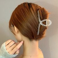 Fashion Barrettes Back Head Clip Female Metal Hair Accessories main image 2