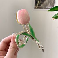 Tulipe D'été Nouvelle De Tournesol En Forme De Clip Cheveux Accessoires Femelle sku image 3