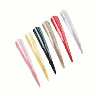 Acrylic Hair Claw Metal Hair Accessories Glittering Powder Jewelry main image 5