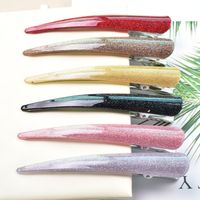 Acrylic Hair Claw Metal Hair Accessories Glittering Powder Jewelry main image 4