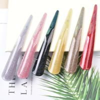 Acrylic Hair Claw Metal Hair Accessories Glittering Powder Jewelry main image 2