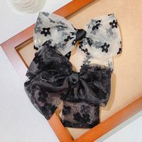 Fashion Organza Bow Shaped Barrettes Hairpin Hair Accessories main image 1