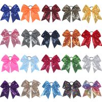 Kid's Fashion Multicolor Bow Knot Ribbon Hair Accessories No Inlaid Multicolor Mixed main image 4