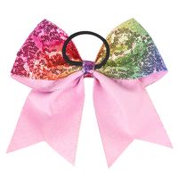 Kid's Fashion Multicolor Bow Knot Ribbon Hair Accessories No Inlaid Multicolor Mixed main image 5