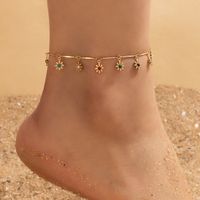 Fashion Alloy Tassel Flowers Anklet Daily main image 1