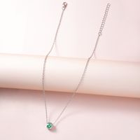 Simple Style Alloy Four-leaf Clover Necklace Daily Electroplating Alloy main image 1