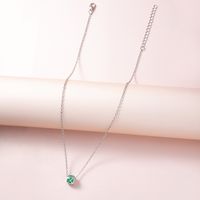 Simple Style Alloy Four-leaf Clover Necklace Daily Electroplating Alloy main image 5