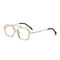 New European And American Men's Polygonal Small Frame Sunglasses Wholesale sku image 12
