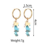 Fashion Flower Butterfly 304 Stainless Steel No Inlaid 14K Gold Plated Earrings main image 2