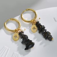 Fashion Flower Butterfly 304 Stainless Steel No Inlaid 14K Gold Plated Earrings sku image 3