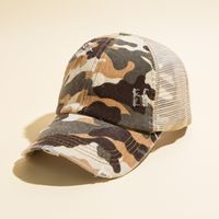 Unisexe Décontractée Camouflage Polyester Casquette De Baseball main image 8