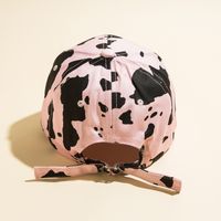 Unisex Casual Cow Pattern Polyester Baseball Cap main image 4