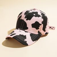 Unisex Casual Cow Pattern Polyester Baseball Cap main image 5