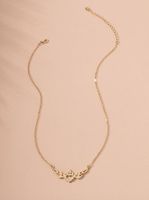 Fashion Alloy Flame Necklace Daily 1 Piece main image 4