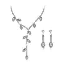 Elegant Glam Fashion Geometric Alloy Diamond Rhinestone Jewelry Sets main image 2