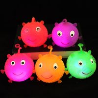 Cartoon Glowing Hairy Ball Elastic Hedgehog Children's Toys Wholesale main image 3