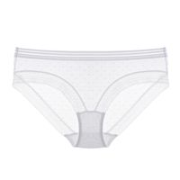 Solid Color Breathable Lace Low Waist Briefs Panties sku image 1