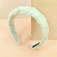 Women's Simple Style Solid Color Cloth Hair Accessories Hair Band sku image 3