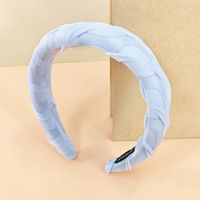 Women's Simple Style Solid Color Cloth Hair Accessories Hair Band sku image 5