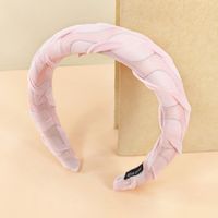 Women's Simple Style Solid Color Cloth Hair Accessories Hair Band sku image 6