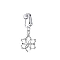 Zircon With Rhinestone Stainless Steel Punch-free Fake Navel Buckle Ear Clip main image 4