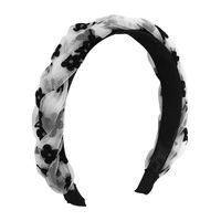 Retro Fashion Hand Woven Geometric Flower Headband For Women sku image 1