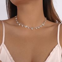 Fashion Elegant Women's Rhinestone Inlaid Claw Chain Choker main image 1