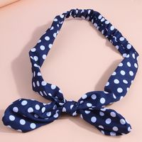 Casual Simple Style Round Dots Stripe Lattice Cloth Hair Band sku image 6