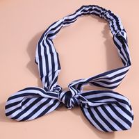 Casual Simple Style Round Dots Stripe Lattice Cloth Hair Band sku image 4