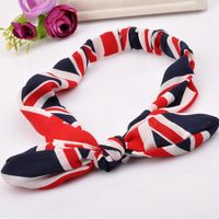 Casual Simple Style Round Dots Stripe Lattice Cloth Hair Band sku image 7