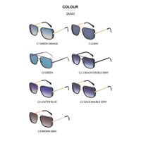 Unisex Fashion Solid Color Pc Toad Mirror Sunglasses main image 4