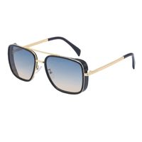 Unisex Fashion Solid Color Pc Toad Mirror Sunglasses sku image 6