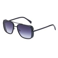 Unisex Fashion Solid Color Pc Toad Mirror Sunglasses sku image 2