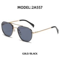 Women's Fashion Solid Color Pc Toad Mirror Sunglasses sku image 1