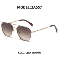 Women's Fashion Solid Color Pc Toad Mirror Sunglasses sku image 3