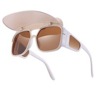 Women's Fashion Solid Color Tac Square Sunglasses main image 5