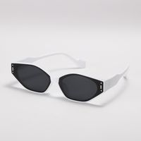 Unisex Fashion Solid Color Ac Cat Glasses Sunglasses sku image 4
