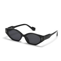 Unisex Fashion Solid Color Ac Cat Glasses Sunglasses sku image 1