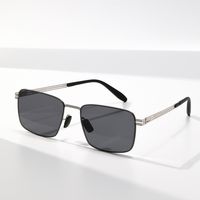 Unisex Fashion Solid Color Pc Square Sunglasses main image 3