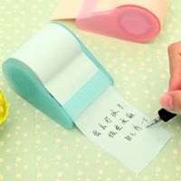 Creative Cute Casual Sticky Notes Note Sticker Attached Tape Base Tear-off Note Pad Student Message Memo Note Paper main image 5