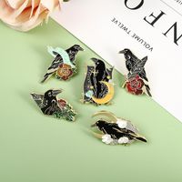 Fashion Geometric Bird Alloy Stoving Varnish Brooches main image 1