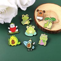 Cute Fruit Strawberry Alloy Plating Brooches main image 1