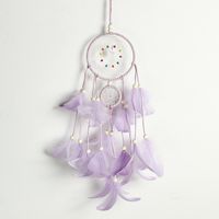 Creative Diy Material Package Pendant Feather Dream Catcher Wind Chime Pendant sku image 9
