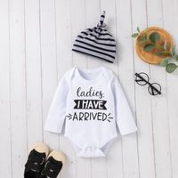 Cute Letter Cotton Printing Pants Sets Baby Clothes main image 8