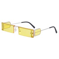 Fashion Punk Style Square Small Frame Sonnenbrille sku image 4